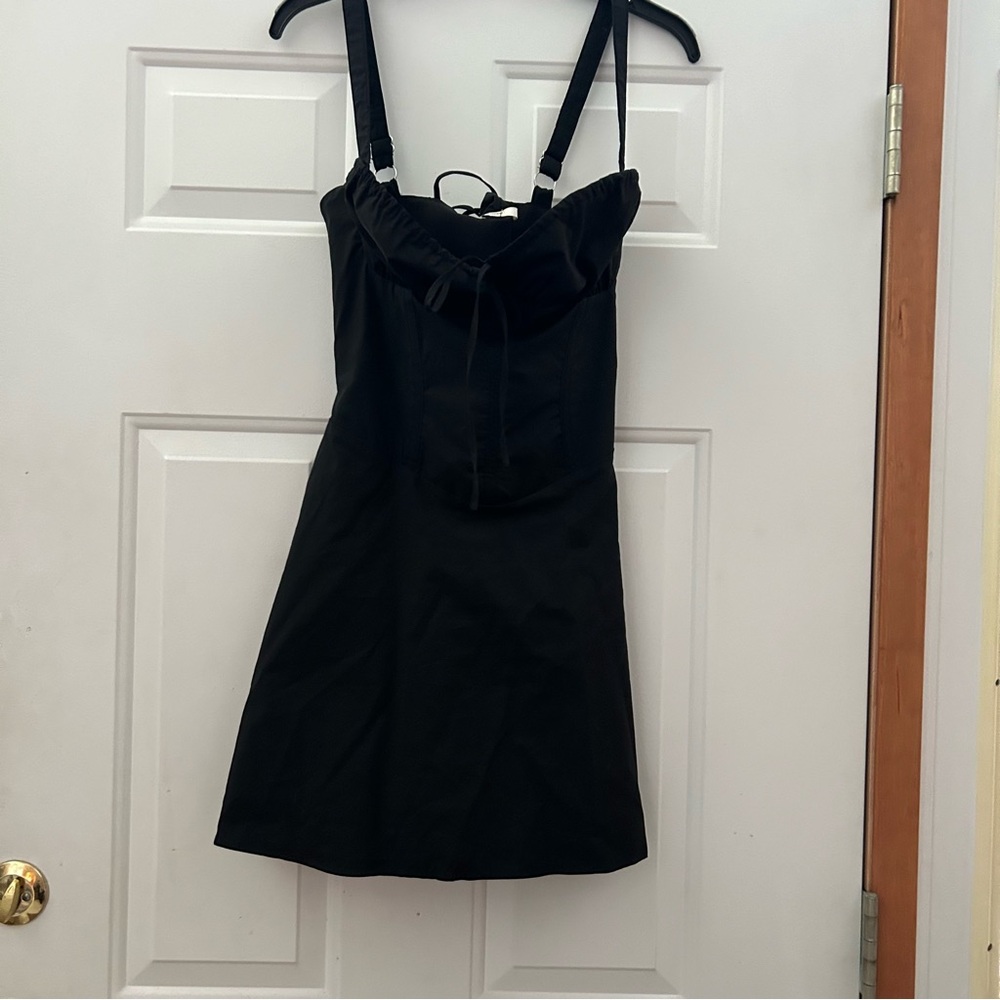 House of CB 'Carlotta' Black Corset Mini Dress size small NEW π - Picture 7 of 11
